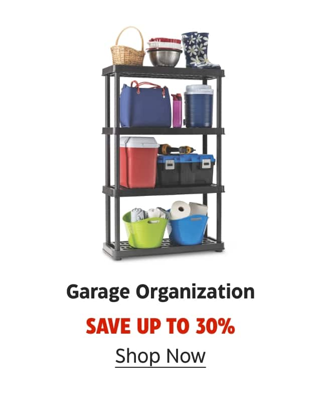 Garage Organization. Save up to 30%. Shop Now.