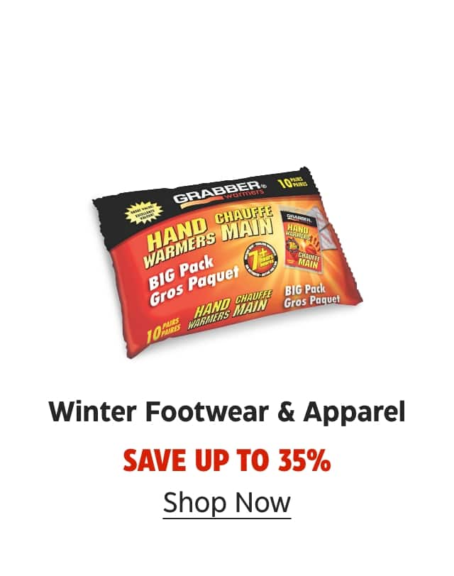 Winter Footwear & Apparel. Save up to 35%. Shop Now.