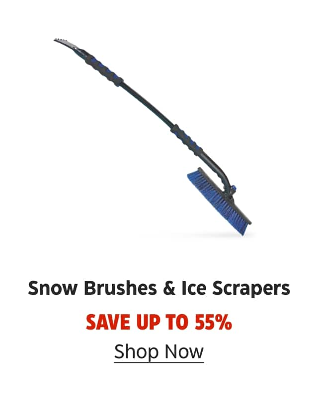 Snow Brushes & Ice Scrapers. Save up to 55%. Shop Now.