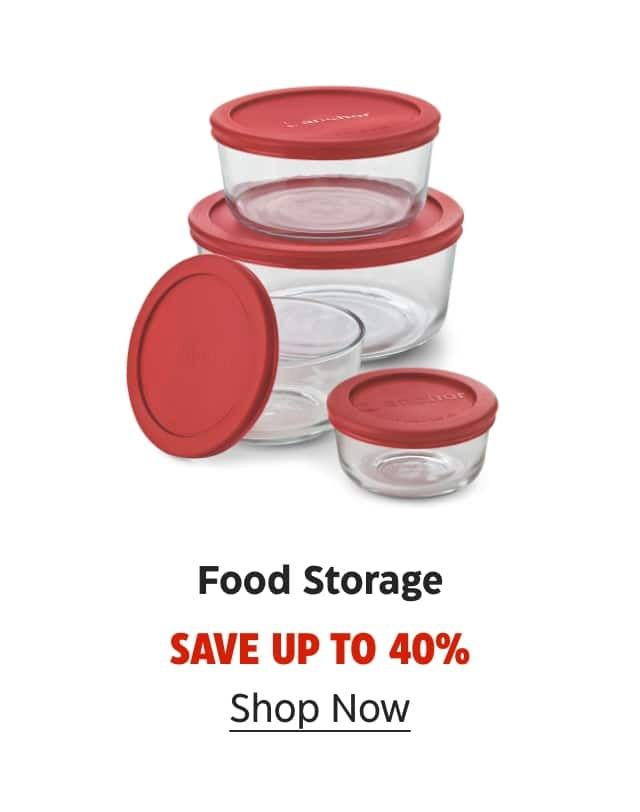 Food Storage. Save up to 40%. Shop Now.