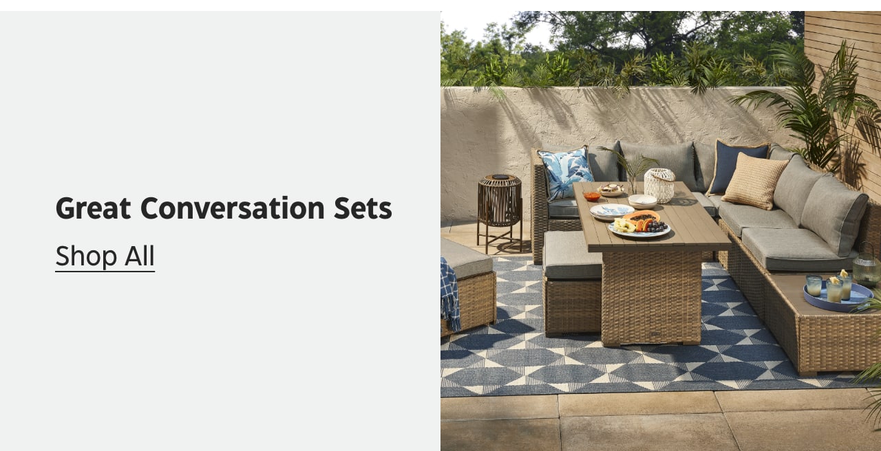 Great Conversation Sets. Shop All.