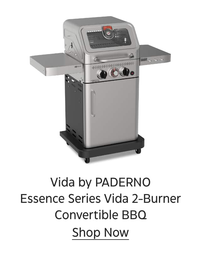 Vida by PADERNO Essence Series Vida 2-Burner Convertible BBQ. Shop Now.