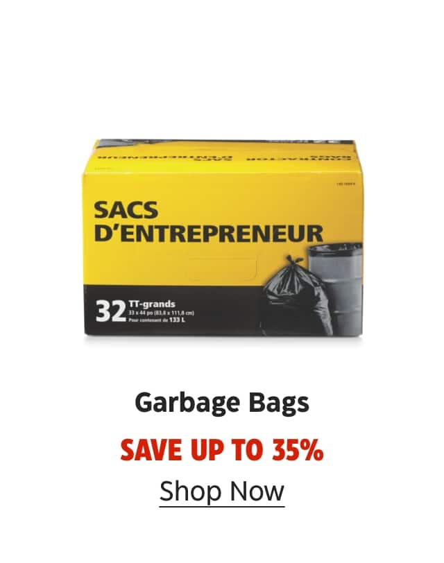 Garbage Bags. Save up to 35%. Shop Now.