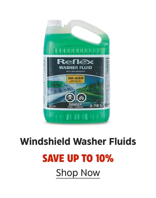 Windshield Washer Fluids. Save up to 10%. Shop Now.