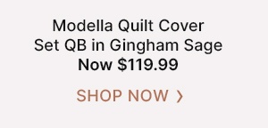 Modella-Quilt-Cover-Set-Gingham-Sage-Image