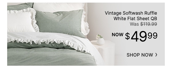 Vintage-Softwash-Ruffle-White-Flat-Sheet-Image