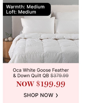 Oca-White-Goose-Feather-And-Down-Quilt-Image