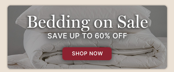 Bedding on Sale Up to 60% Off