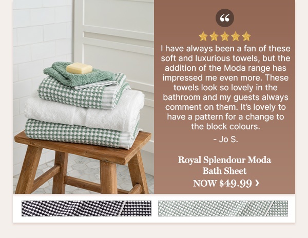Royal Splendour Moda Bath Sheet