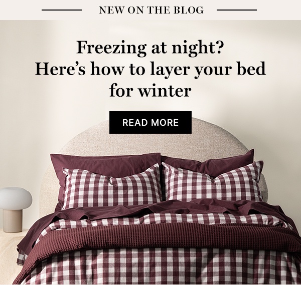 Freezing At Night? Here's How To Layer Your Bed For Winter