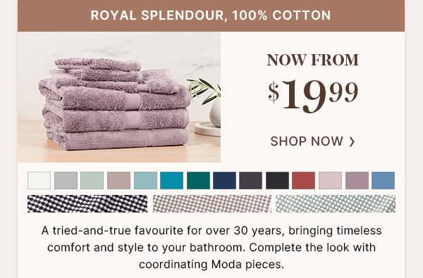 Royal Splendour Now From $19.99
