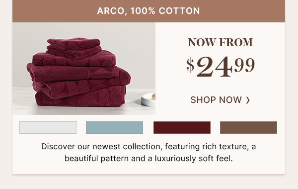 Arco 100% Cotton Now From $24.99