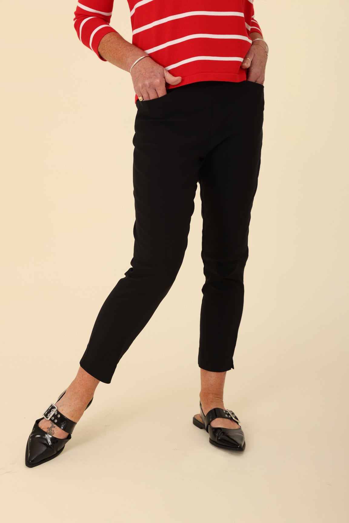 Platinum Bengaline Capri Pant
