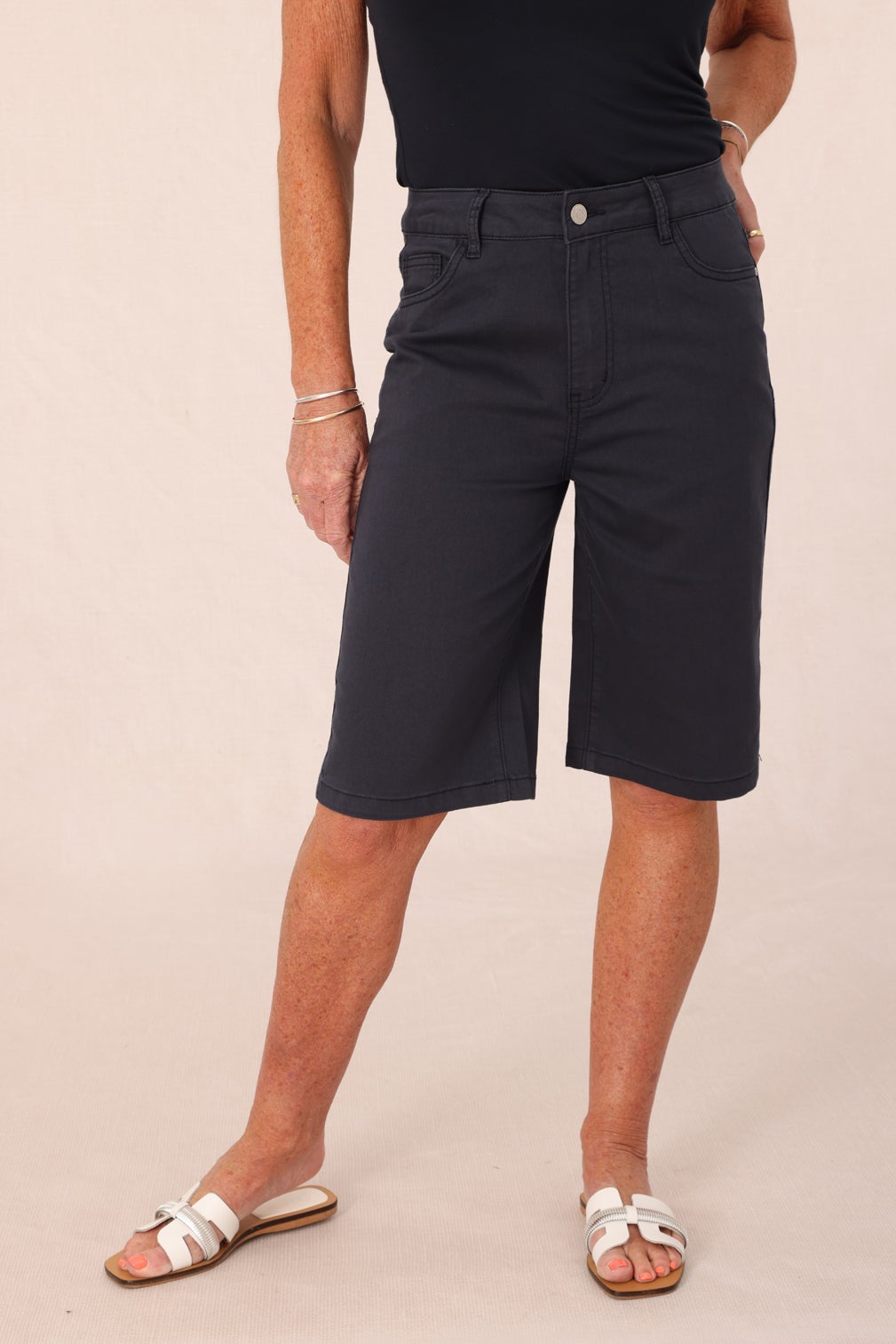 Summer Coloured Denim Shorts