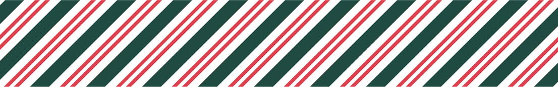 Carrolls christmas stripe graphic 