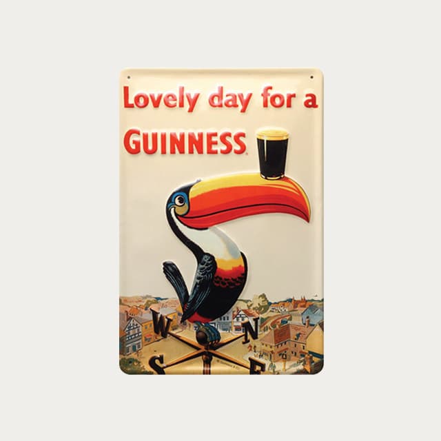 Metal Toucan sign