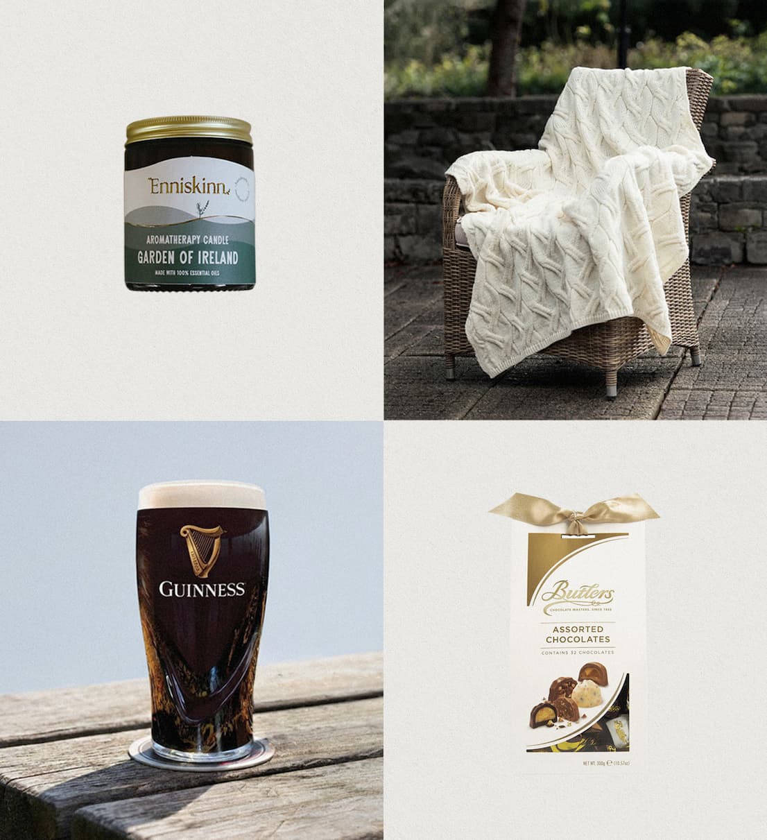 Selection of four irish gifts