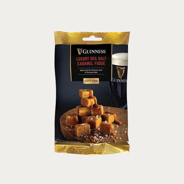 Guinness Luxury Sea Salt Caramel Fudge
