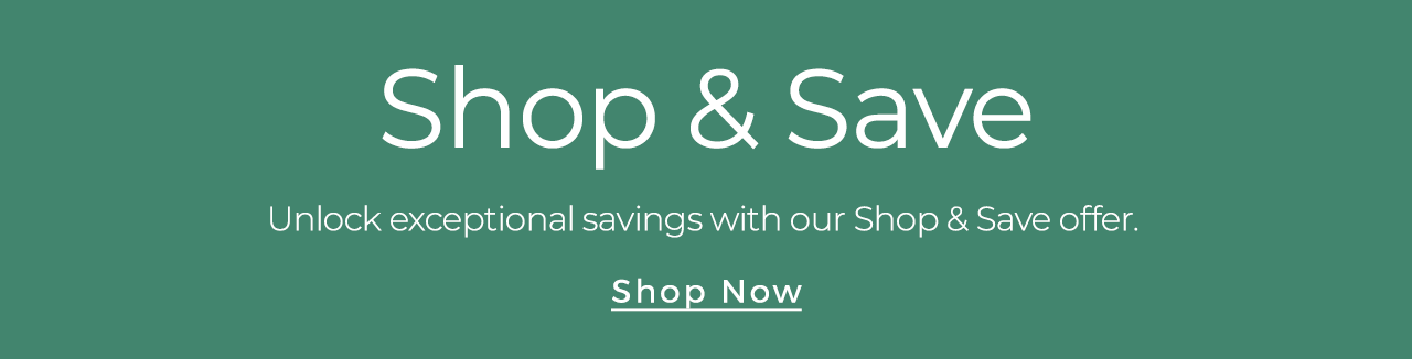 Shop & Save banner
