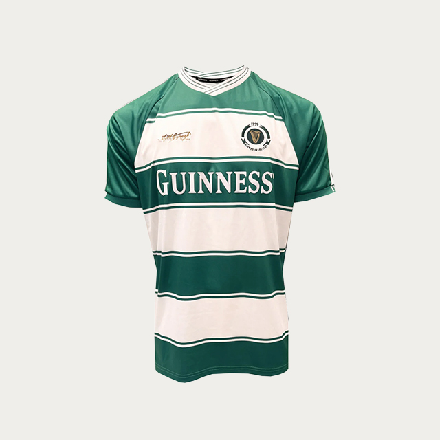 Guinness Stripe Football Top