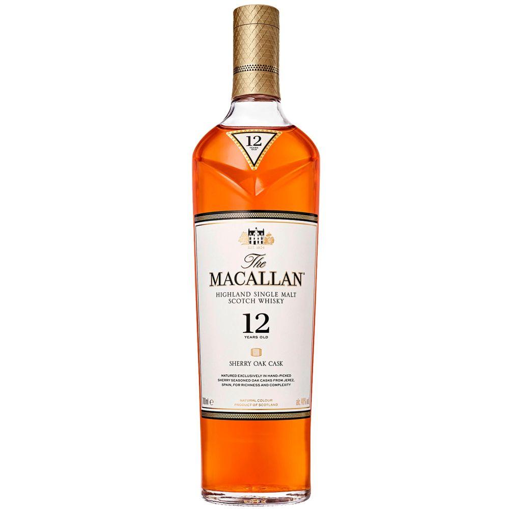 Whisky Macallan Sherry Oak 12 anos 700 ml