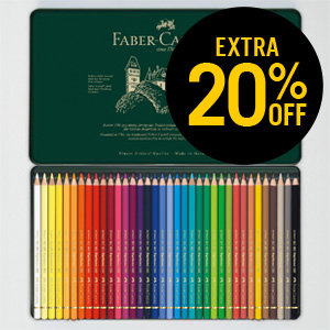 Faber Castell Polychromos Artist Colour Pencils Tin Of 36