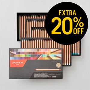 Caran D'ache Luminance Professional Colour Pencil Set of 100