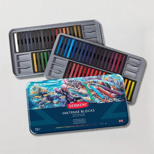  Derwent Inktense Blocks Tin Set of 72