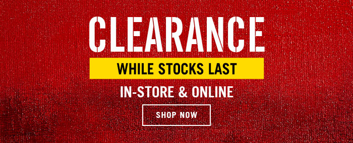 CLEARANCE - while stocks last