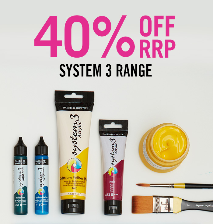 40% OFF RRP | Daler-Rowney System3