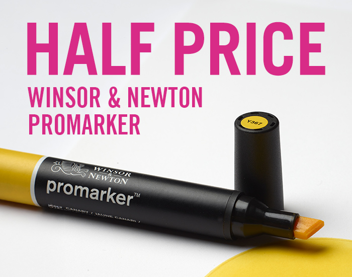 Winsor & Newton Promarkers | HALF PRICE