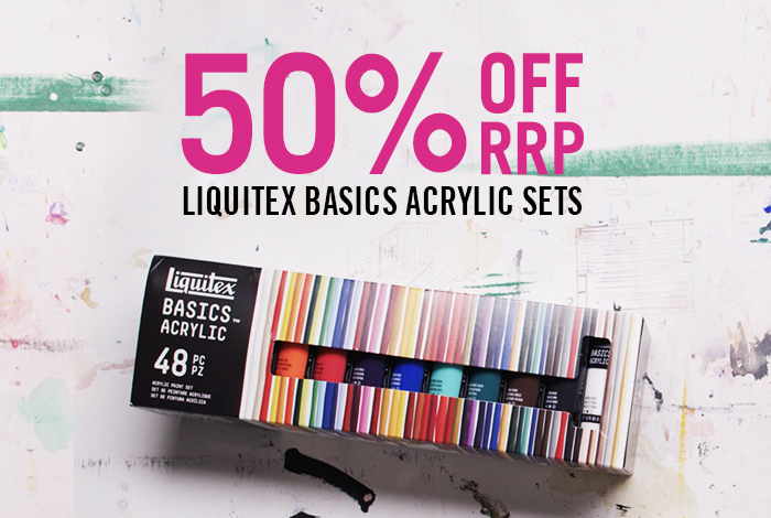 Liquitex Basics Up to 50% off RRP