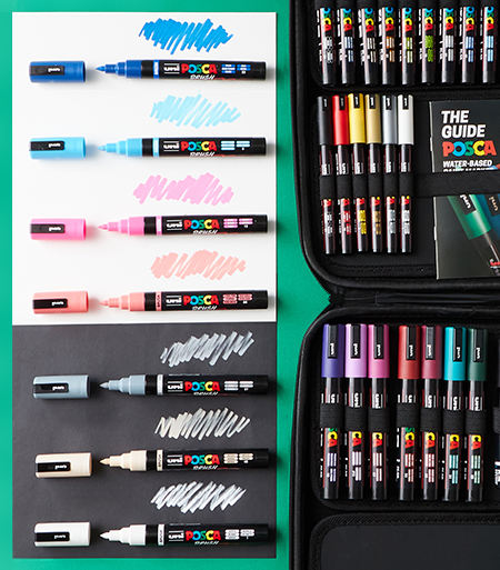 Posca Marker Case Assorted Colours Set of 54 Cass Art Exclusive