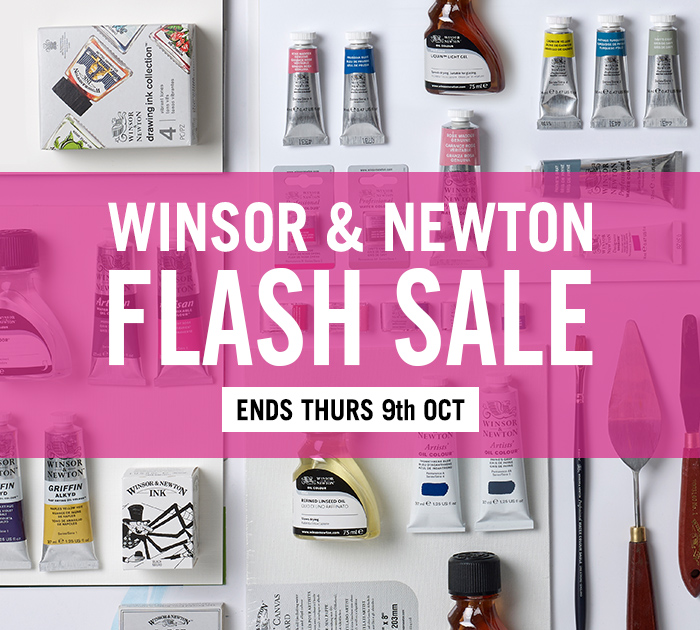 Winsor & Newton Flash Sale Starts
