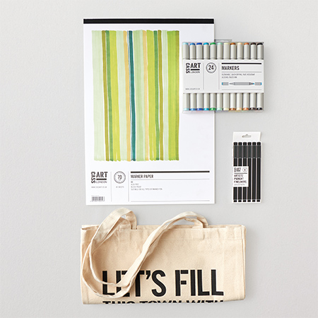 Cass Art Marker & Fineliner Bundle