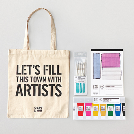 Cass Art Arcylic Bundle