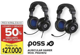 Poss auricular gamer