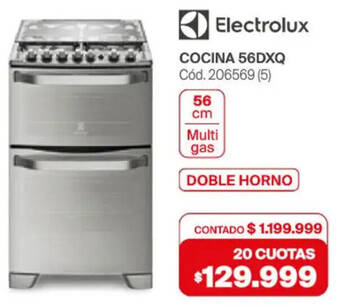 Electrolux cocina 56DXQ
