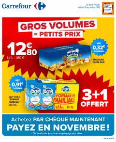 Aperçu catalogue Carrefour