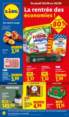 Aperçu catalogue Lidl