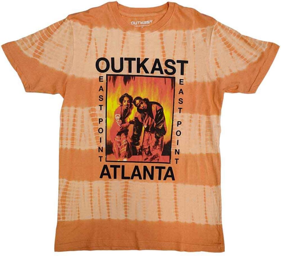 Outkast Unisex T-Shirt - Atlanta (Orange) (Wash Collection)
