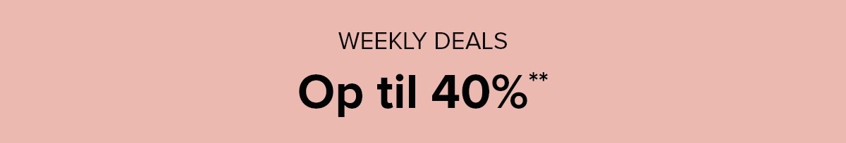 weekly deal