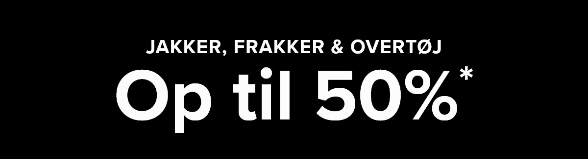Black Week! Jackets, coats and outerwear: Up to 50% off