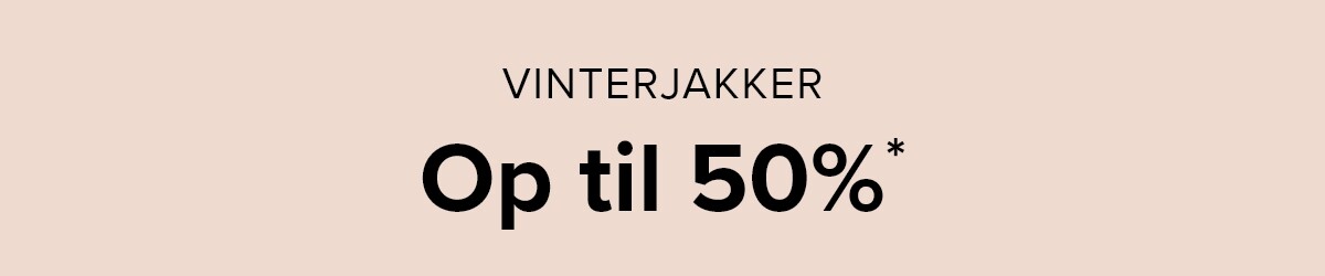 Winter jackets up to 50%
