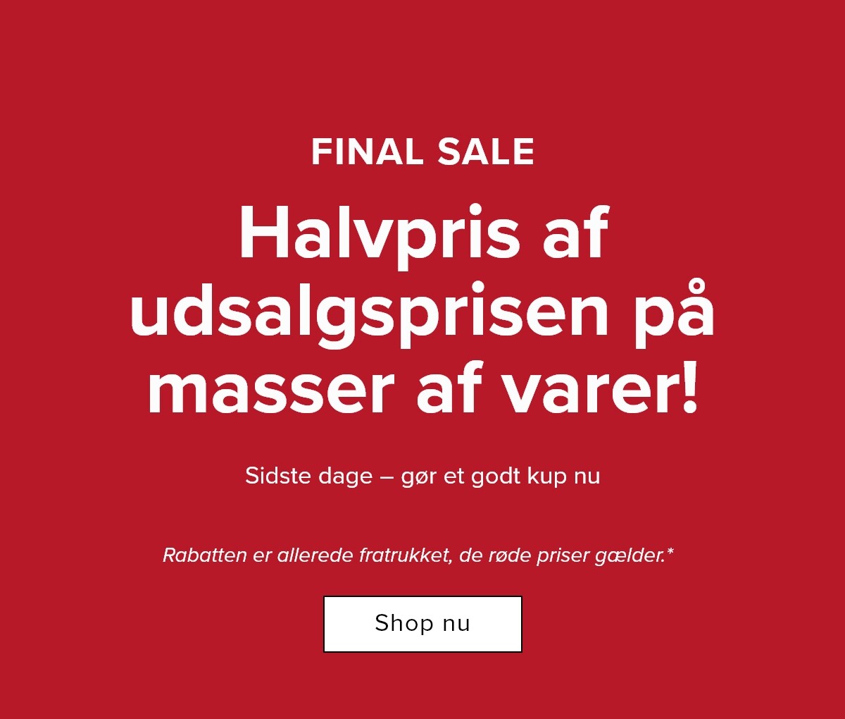 Final sale