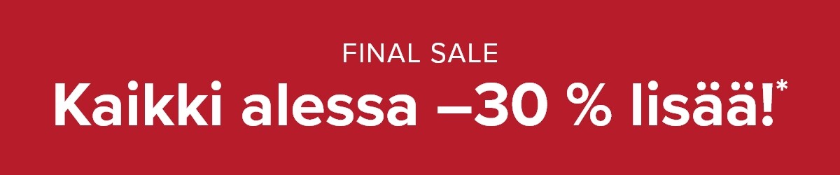 Final sale: 30% extra discount