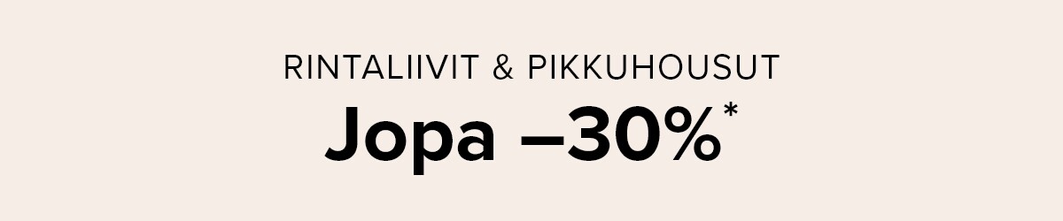 Underwear: Up to 30%