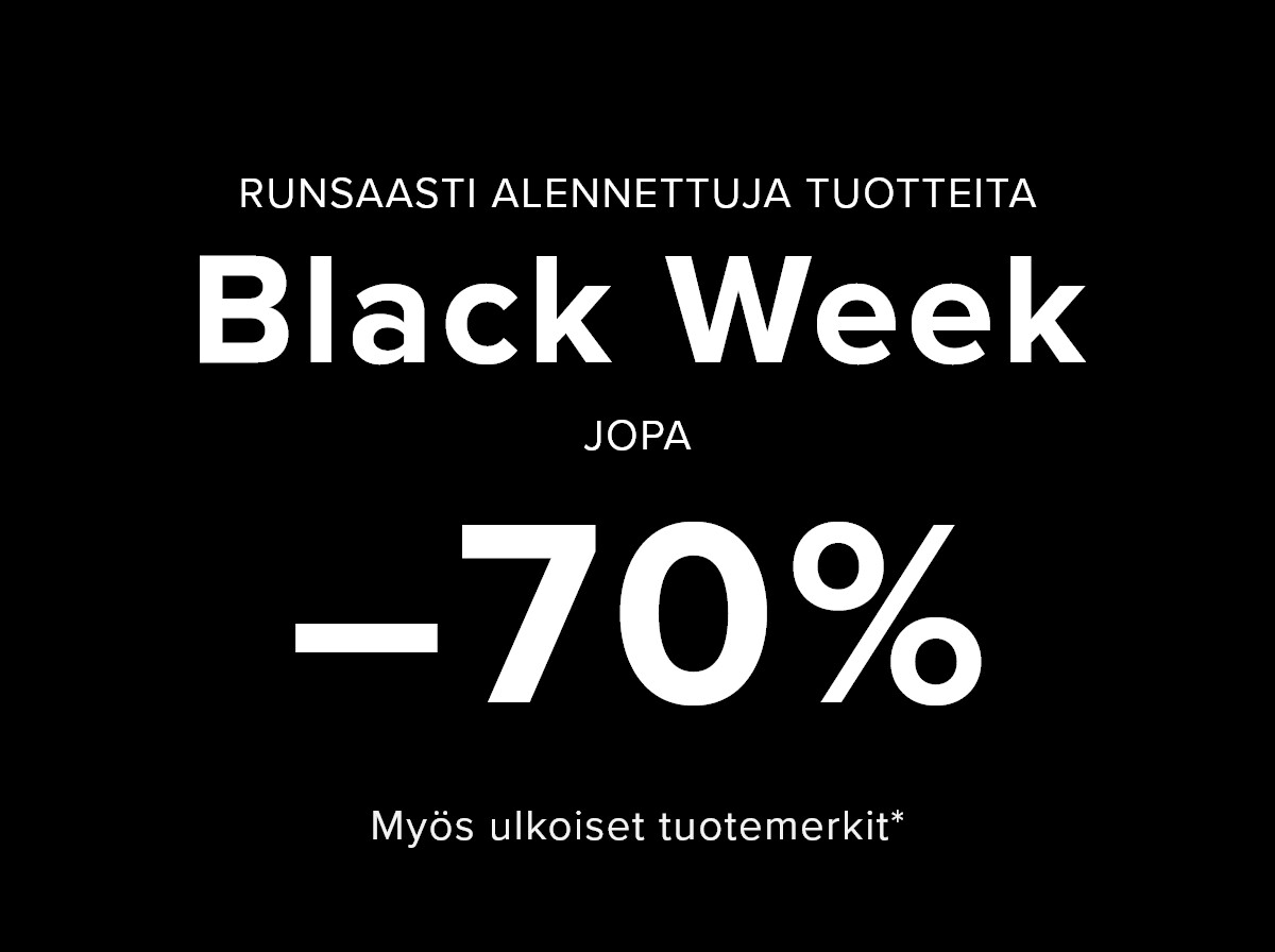 Black Week: Up to 70%