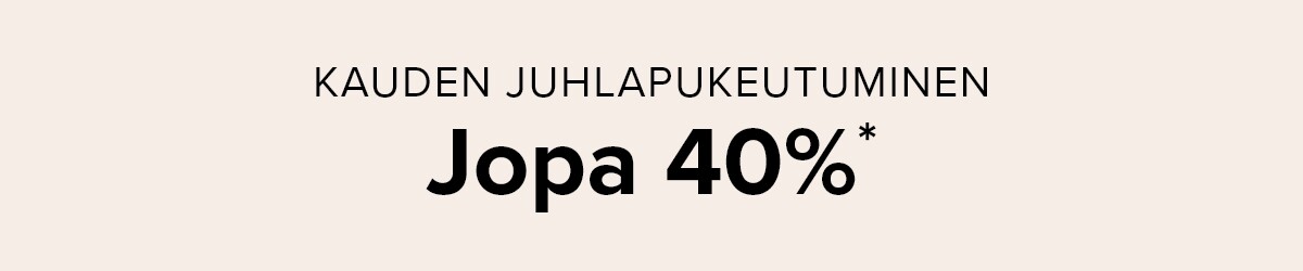 This season's party wear: Up to 40%