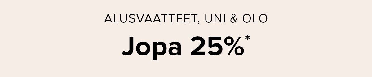 Underwear and sleep & cozy: Up to 25%